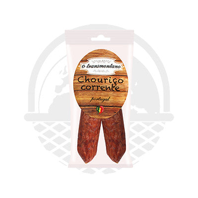 CHORIZO CORRENTE TRANSMONTANO CHARCUTERIE HORS-FROID  200G - Panier du Monde - Produits portugais,antillais,espagnols,américains en ligne