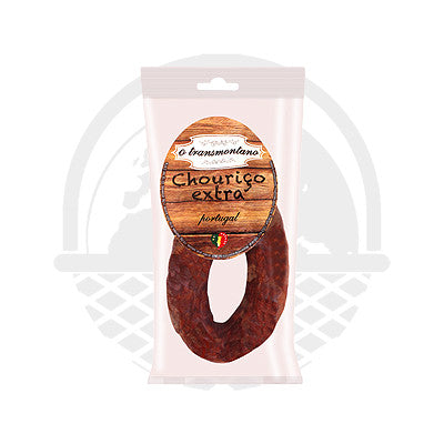 CHORIZO EXTRA O TRANSMONTANO CHARCUTERIE HORS-FROID 200G - Panier du Monde - Produits portugais,antillais,espagnols,américains en ligne