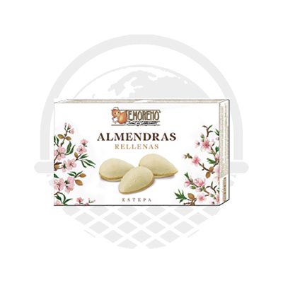 Almendras Rellenas fourré à la crème d'amande 75g MORENO - Panier du Monde - Produits portugais,antillais,espagnols,américains en ligne