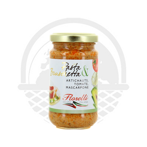 Sauce artichaut, tomate et mascarpone FLORELLI 190g - Panier du Monde - Produits portugais,antillais,espagnols,américains en ligne