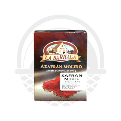 Safran Moulu 0,085g La Barraca - Panier du Monde - Produits portugais,antillais,espagnols,américains en ligne