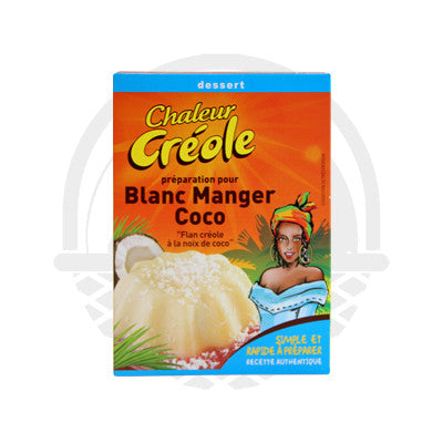 Blanc-Manger Coco chaleur créole 70g - Panier du Monde - Produits portugais,antillais,espagnols,américains en ligne