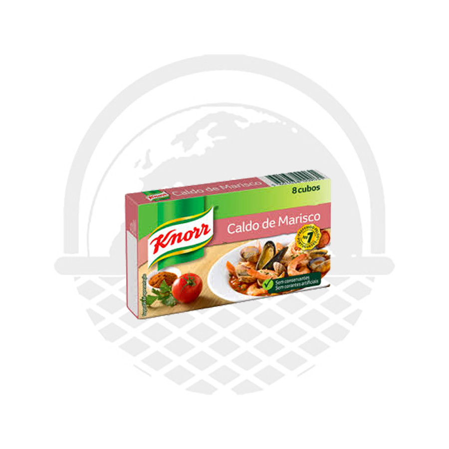 Bouillon fruits de mer Knorr x8 cubes 80G - Panier du Monde - Produits portugais,antillais,espagnols,américains en ligne