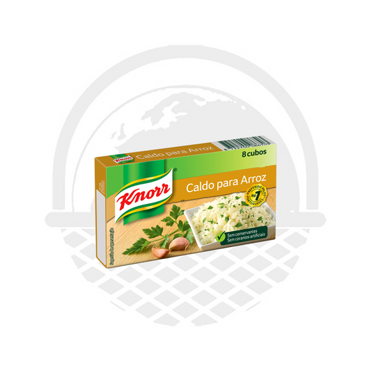 Bouillon Knorr pour riz x 8 cubes 80g - Panier du Monde - Produits portugais,antillais,espagnols,américains en ligne