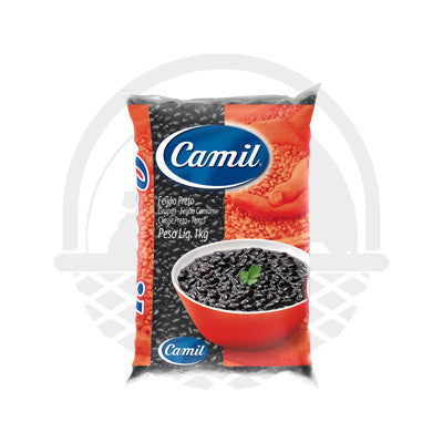 Haricots noirs brésiliens "Camil" 1kg - Panier du Monde - Produits portugais,antillais,espagnols,américains en ligne