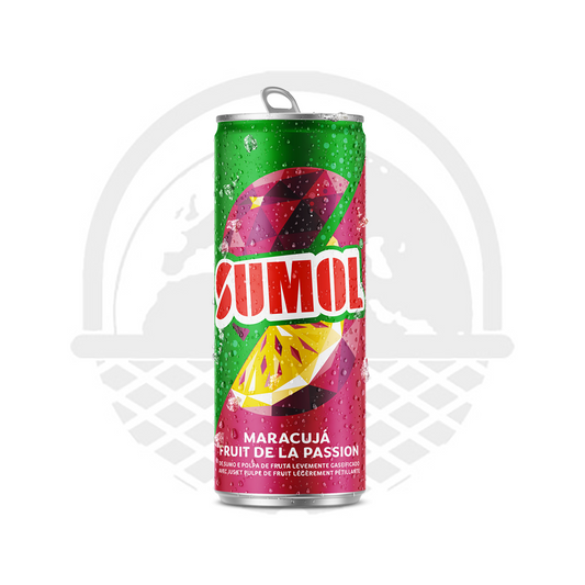 Sumol Fruit de la passion canette 33cl boisson gazeuse - Panier du Monde - Produits portugais,antillais,espagnols,américains en ligne