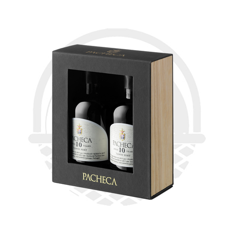 Coffret Porto Quinta da Pacheca 10 ans 2x20cl - Panier du Monde - Produits portugais,antillais,espagnols,américains en ligne