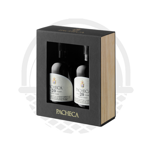 Coffret Porto Quinta da Pacheca 20 ans 2x20cl - Panier du Monde - Produits portugais,antillais,espagnols,américains en ligne