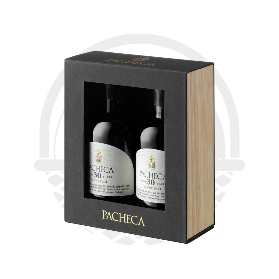 Coffret Porto Quinta da Pacheca 30 ans 2x20cl - Panier du Monde - Produits portugais,antillais,espagnols,américains en ligne