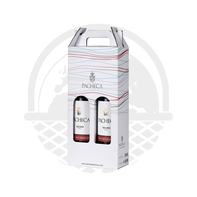 Coffret Vin Colheita vin blanc et vin rouge Pacheca 2x75cl