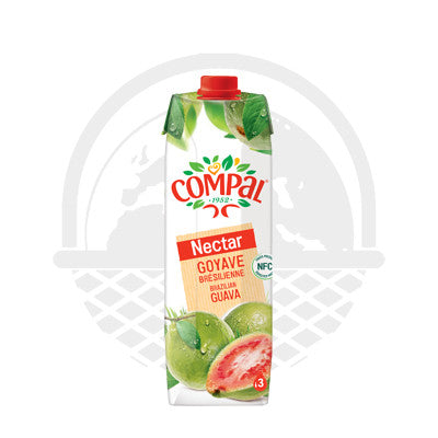 Jus portugais "Compal" Nectar Goyave 1L - Panier du Monde - Produits portugais,antillais,espagnols,américains en ligne