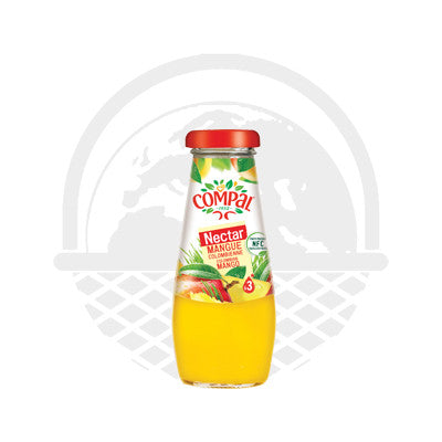 JUS PORTUGAIS "COMPAL" NECTAR MANGUE BOUTEILLE 20CL - Panier du Monde - Produits portugais,antillais,espagnols,américains en ligne