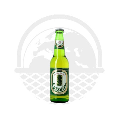 Bière Guadeloupéenne "Corsaire" 33cl - Panier du Monde - Produits portugais,antillais,espagnols,américains en ligne