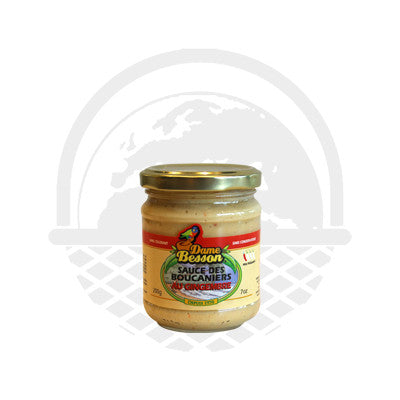 Sauce des Boucaniers au gingembre Dame Besson 200g - Panier du Monde - Produits portugais,antillais,espagnols,américains en ligne