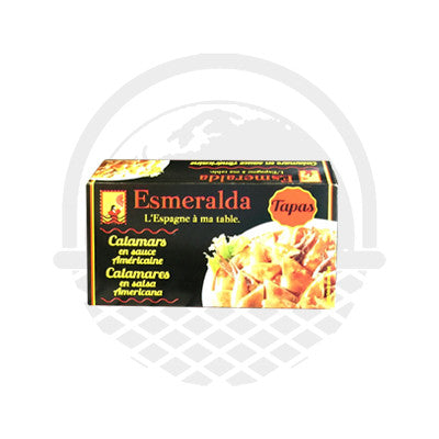 Calamars tapas sauce à l'américaine "Esmeralda" 111g - Panier du Monde - Produits portugais,antillais,espagnols,américains en ligne