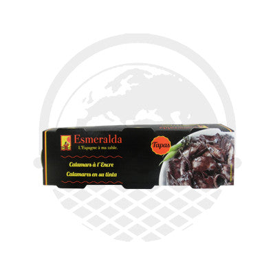 Tapas calamars à l'encre "Esmeralda" 3x80g - Panier du Monde - Produits portugais,antillais,espagnols,américains en ligne