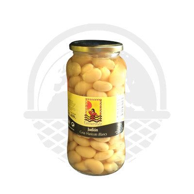 Gros haricots blancs "judion" Esmeralda 560g - Panier du Monde - Produits portugais,antillais,espagnols,américains en ligne