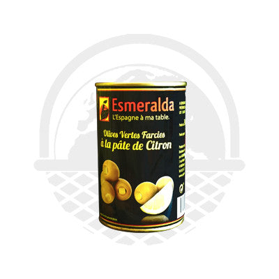 Olives vertes farcies à la pâte de citron "Esmeralda" 120g - Panier du Monde - Produits portugais,antillais,espagnols,américains en ligne