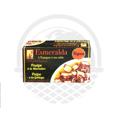 Tapas poulpe à la marinière "Esmeralda"120g - Panier du Monde - Produits portugais,antillais,espagnols,américains en ligne