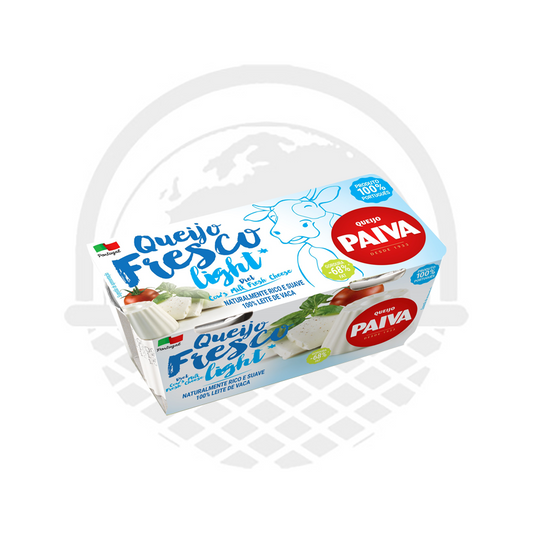 Fromage frais light Paiva 2 x 62,5 G - Panier du Monde - Produits portugais,antillais,espagnols,américains en ligne