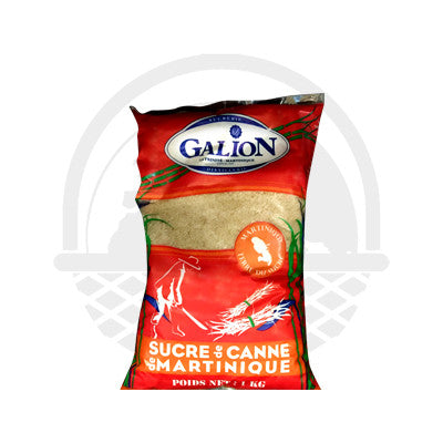 Sucre de canne de Martinique "Galion" 1kg - Panier du Monde - Produits portugais,antillais,espagnols,américains en ligne