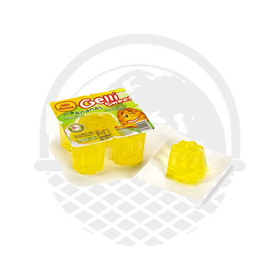 Gélatine ANANAS Reina 4 x100G - Panier du Monde - Produits portugais,antillais,espagnols,américains en ligne