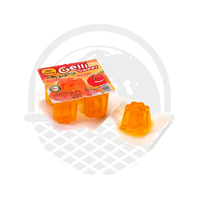 Gélatine à l'orange 4x100G - Panier du Monde - Produits portugais,antillais,espagnols,américains en ligne