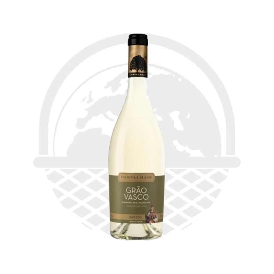 Vin Dao Grao Vasco Blanc 75cl 12° 2017 - Panier du Monde - Produits portugais,antillais,espagnols,américains en ligne