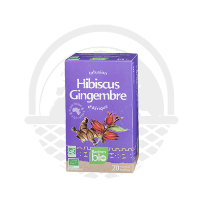 Infusion Hibiscus / Gingembre Bio Racines 32g