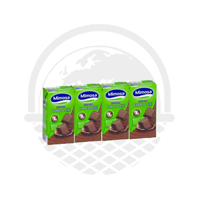 Brique de lait mimosa au chocolat 4x200 ml - Panier du Monde - Produits portugais,antillais,espagnols,américains en ligne