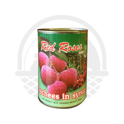 Lychee au sirop "Aroy" 530ml - Panier du Monde - Produits portugais,antillais,espagnols,américains en ligne