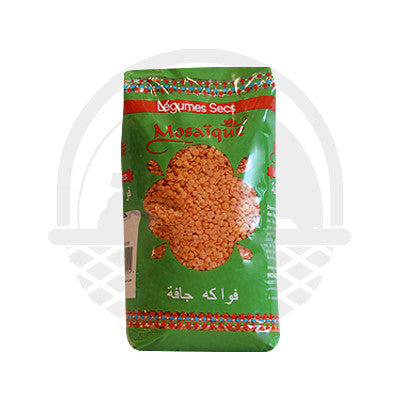 Lentille corail Mosaique 1kg - Panier du Monde