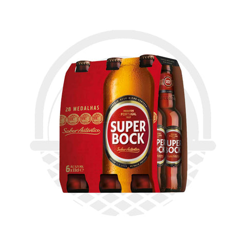 Bière Super Bock blonde portugaise superbock 6x33cl - Panier du Monde