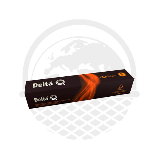 Capsules Café Delta Q Aqtivus N°8 Boîte De 10 Unités - Panier du Monde