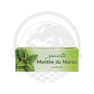 Menthe du Maroc Mosaïque 40g - Panier du Monde - Produits portugais,antillais,espagnols,américains en ligne