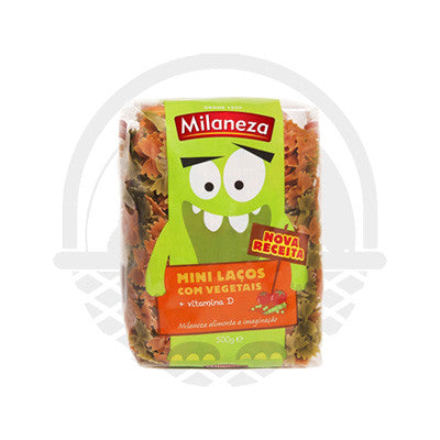 Pâtes lacets aux legumes "Milaneza" 500g - Panier du Monde - Produits portugais,antillais,espagnols,américains en ligne