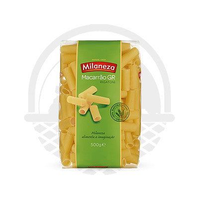 Pâtes Macarrao Rigatoni Milaneza 500G - Panier du Monde - Produits portugais,antillais,espagnols,américains en ligne