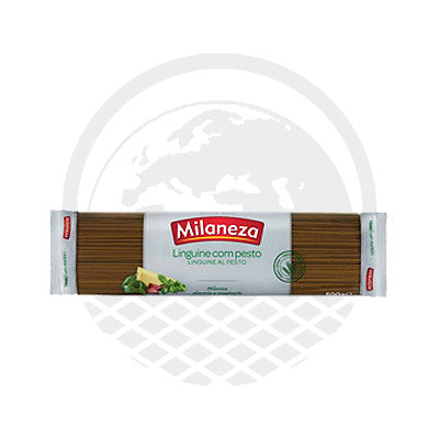 Pâte Linguine pesto milaneza 500G - Panier du Monde - Produits portugais,antillais,espagnols,américains en ligne