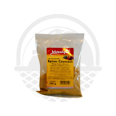 Épice couscous Mosaique 100g - Panier du Monde - Produits portugais,antillais,espagnols,américains en ligne