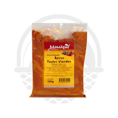 Épice Toutes Viandes Mosaique 100g - Panier du Monde - Produits portugais,antillais,espagnols,américains en ligne