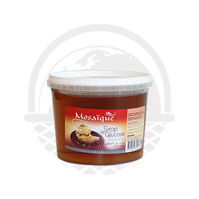 Sirop glucose aromatisé miel Mosaique 1kg – Panier du Monde