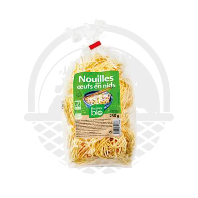 Nouille oeufs nids bio Racines 250g