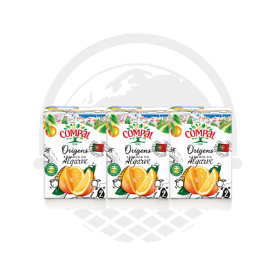 COMPAL CLASSIC Orange de l'algarve brick 3 x 20cl