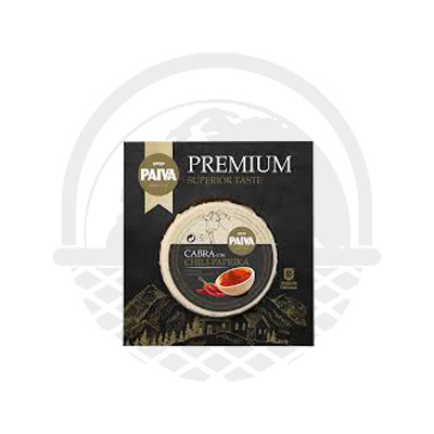 Fromage de chèvre superieur Chili/Paprika Paiva 190G - Panier du Monde - Produits portugais,antillais,espagnols,américains en ligne