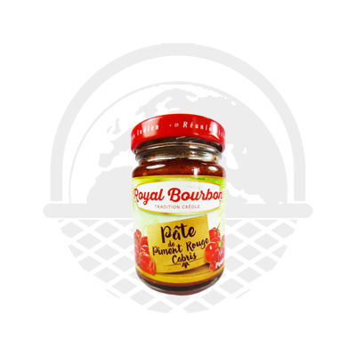 Pâte piment de cabri rouge Royal Bourbon 90G - Panier du Monde - Produits portugais,antillais,espagnols,américains en ligne