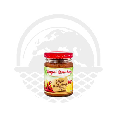 Pâte de piment rouge citron Royal Bourbon 90G - Panier du Monde - Produits portugais,antillais,espagnols,américains en ligne