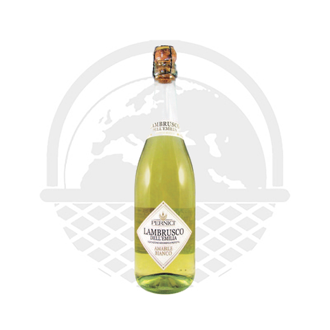 Lambrusco Doux Blanc 75cl 8° PERNICI - Panier du Monde - Produits portugais,antillais,espagnols,américains en ligne