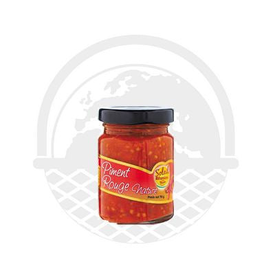 Pate piment rouge nature soleil 90G - Panier du Monde - Produits portugais,antillais,espagnols,américains en ligne