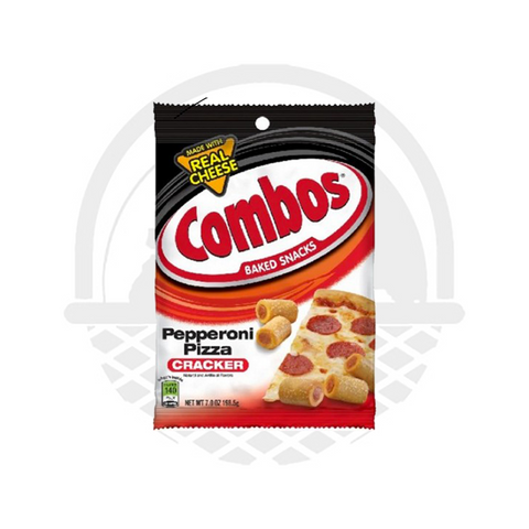 Gâteaux apéritifs COMBOS Pizza pepperoni 51G - Panier du Monde - Produits portugais,antillais,espagnols,américains en ligne