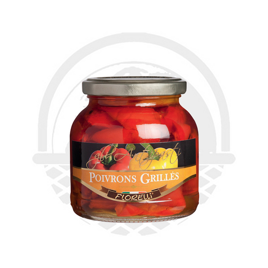 Poivrons grillés FLORELLI 280G - Panier du Monde - Produits portugais,antillais,espagnols,américains en ligne